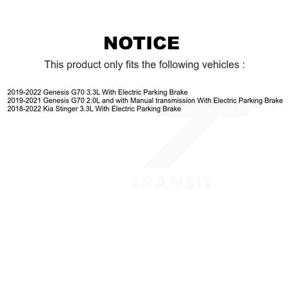 Brake Pads Kit-KTN-100955 - Kit.bestparts.ca