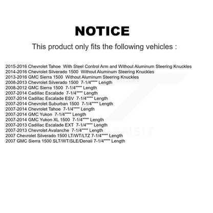 Suspension Control Arm Ball Joint Assembly Kit-KTR-100043 - Kit.bestparts.ca