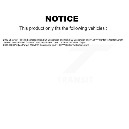 Suspension Control Arm Ball Joint Assembly Kit-KTR-100081 - Kit.bestparts.ca