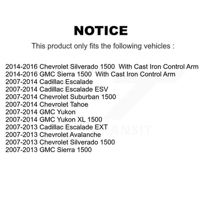 Suspension Control Arm Ball Joint Assembly Kit-KTR-100129 - Kit.bestparts.ca