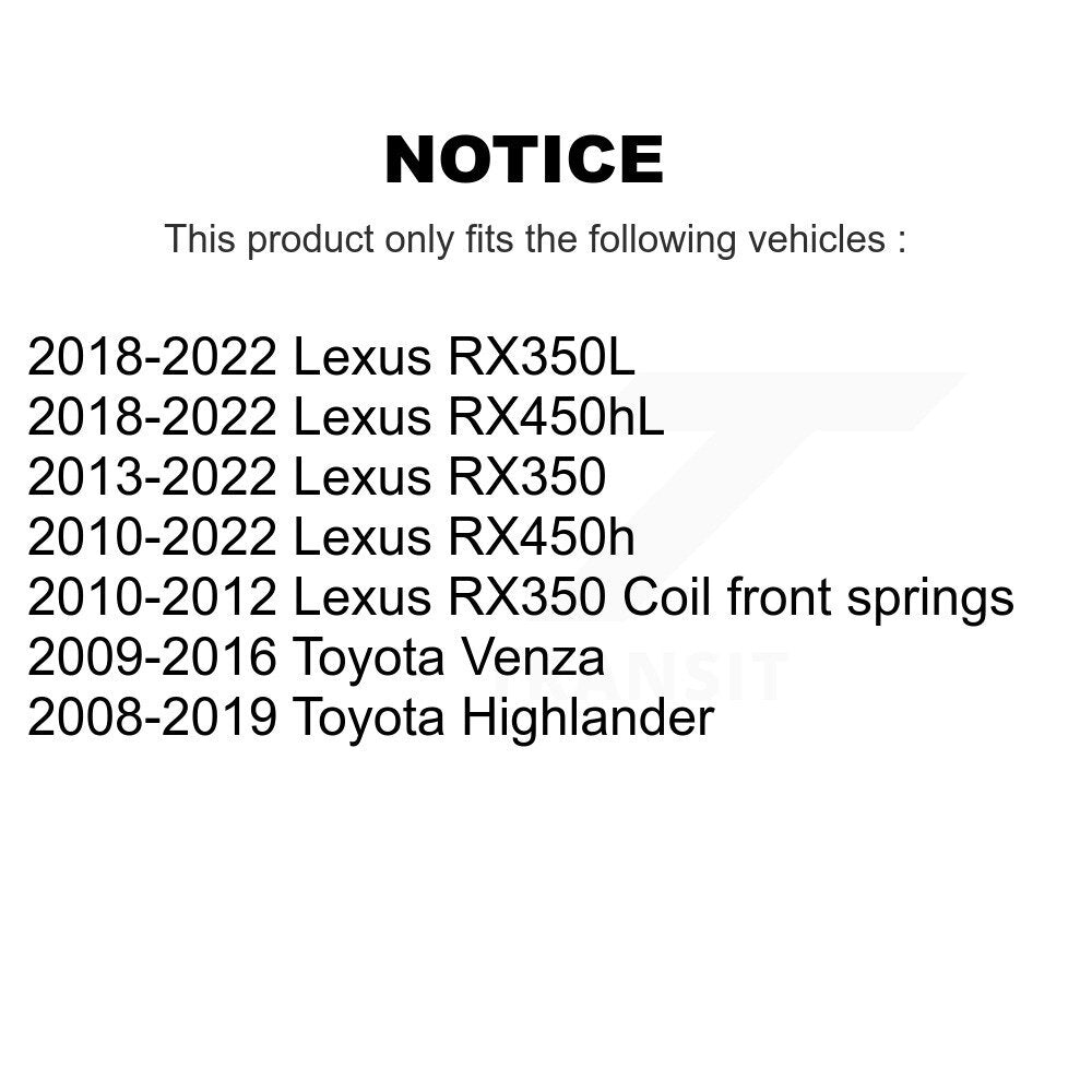 Suspension Control Arm Ball Joint Assembly Kit-KTR-100167 - Kit.bestparts.ca