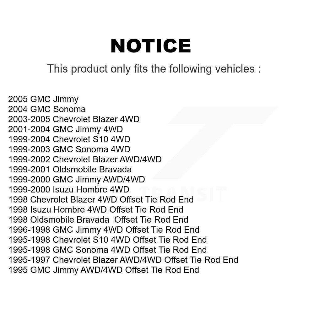Suspension Control Arm Ball Joint Assembly Kit-KTR-100332 - Kit.bestparts.ca