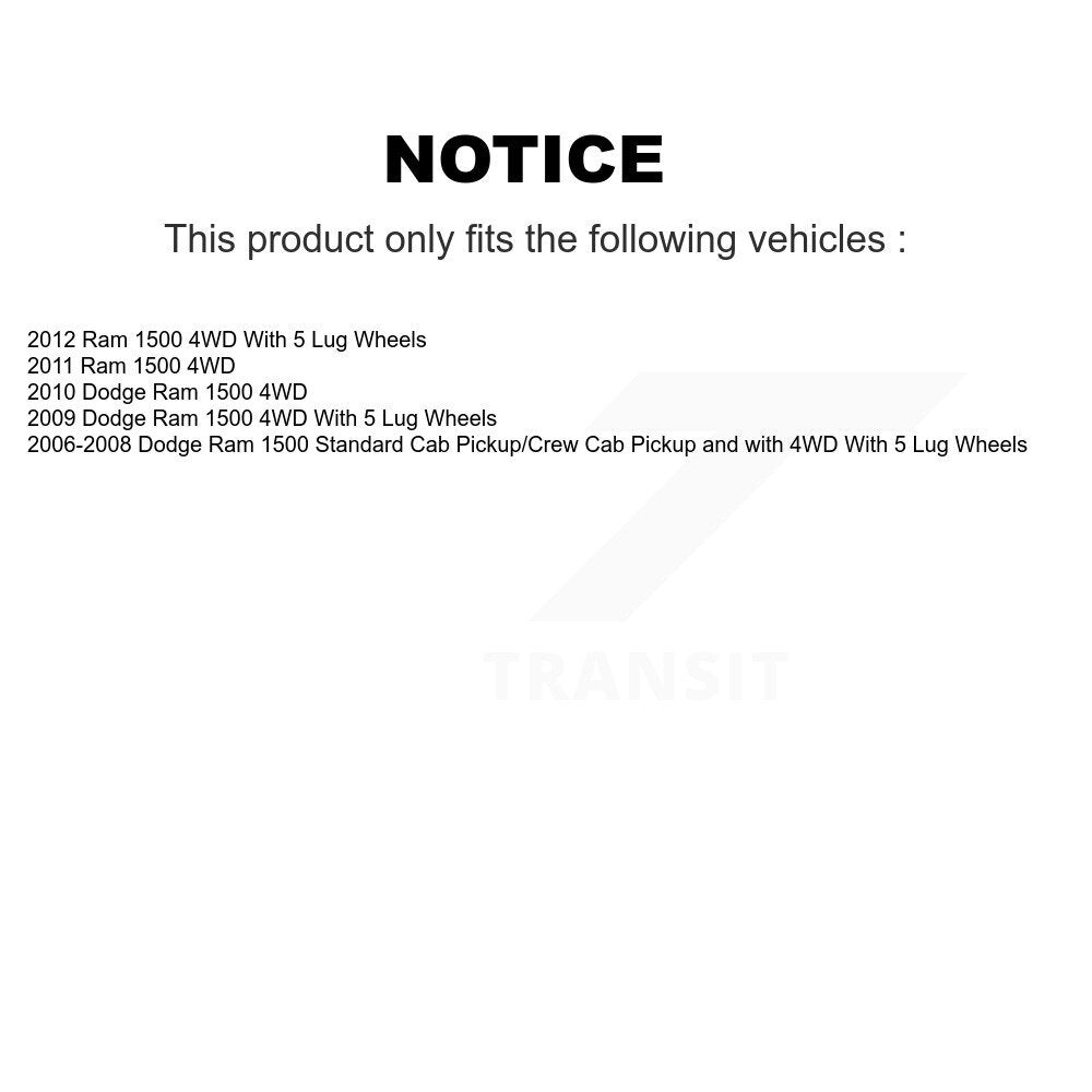 Suspension Control Arm Ball Joint Assembly Kit-KTR-100427 - Kit.bestparts.ca