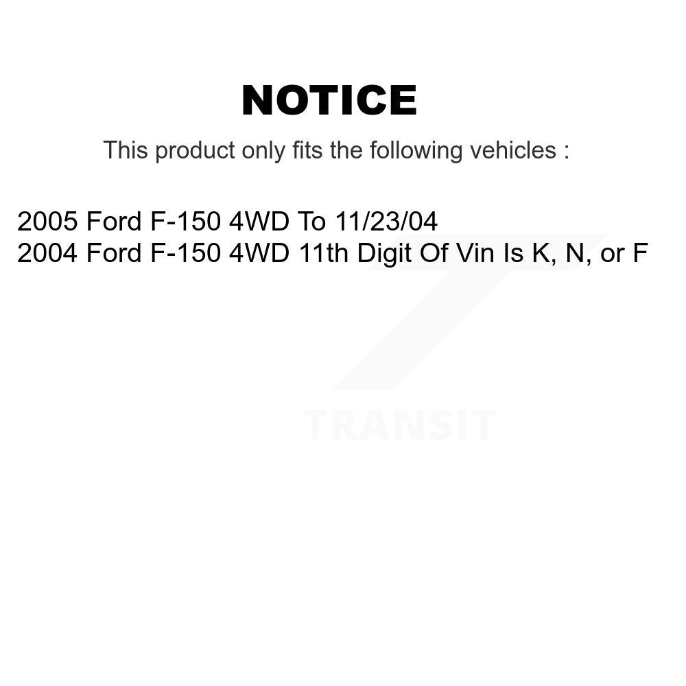 Suspension Control Arm Ball Joint Assembly Kit-KTR-100436 - Kit.bestparts.ca