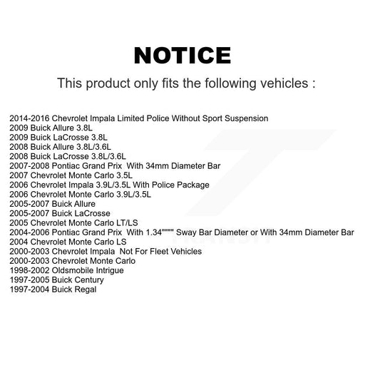 Suspension Control Arm Ball Joint Assembly Kit-KTR-100445 - Kit.bestparts.ca