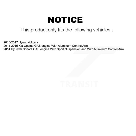 Suspension Control Arm Ball Joint Assembly Kit-KTR-100576 - Kit.bestparts.ca