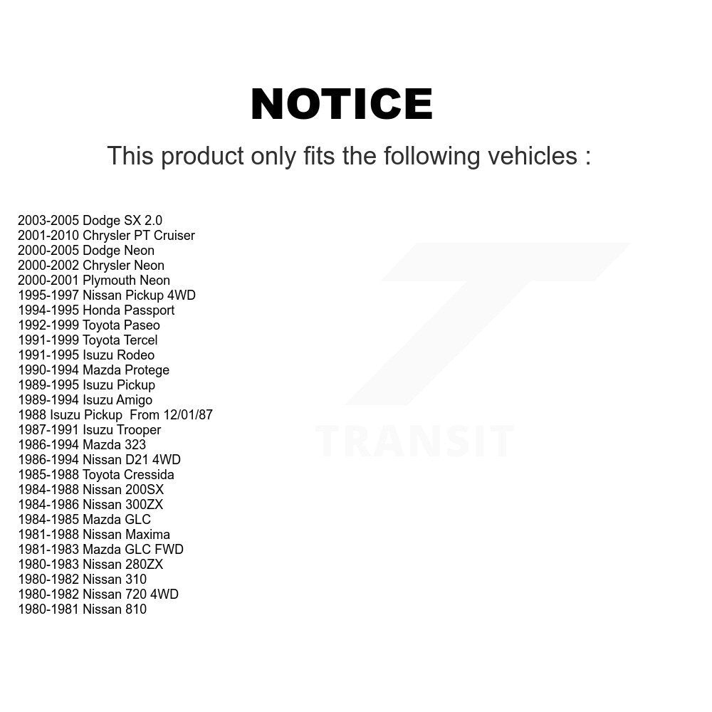 Suspension Stabilizer Bar Link Kit-KTR-100667 - Kit.bestparts.ca
