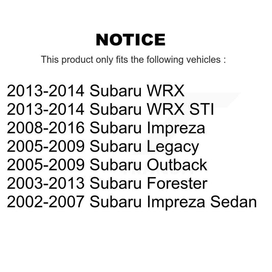 Suspension Stabilizer Bar Link Kit-KTR-100690 - Kit.bestparts.ca