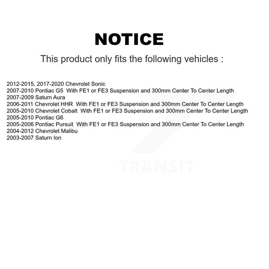 Suspension Stabilizer Bar Link Kit-KTR-100757 - Kit.bestparts.ca