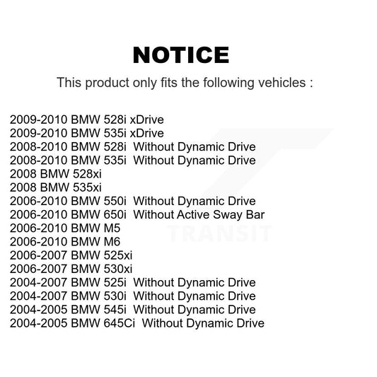 Suspension Stabilizer Bar Link Kit-KTR-100971 - Kit.bestparts.ca