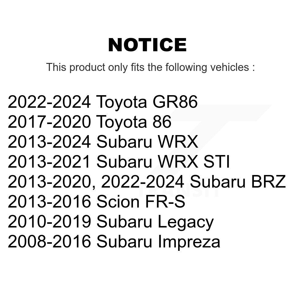 Suspension Stabilizer Bar Link Kit-KTR-100984 - Kit.bestparts.ca