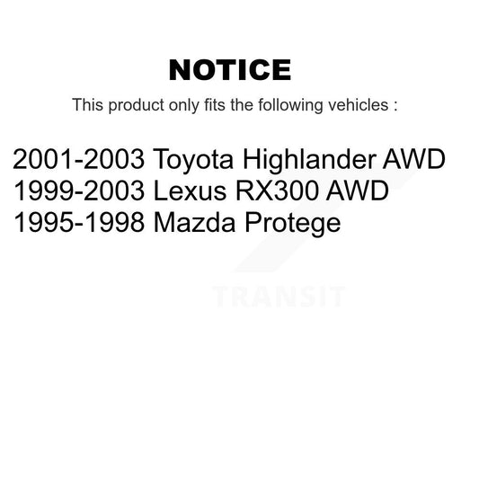 Suspension Stabilizer Bar Link Kit-KTR-100996 - Kit.bestparts.ca