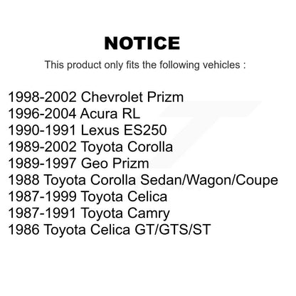 Suspension Stabilizer Bar Link Kit-KTR-101054 - Kit.bestparts.ca