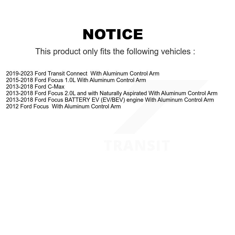 Suspension Control Arm Ball Joint Assembly Kit-KTR-101471 - Kit.bestparts.ca
