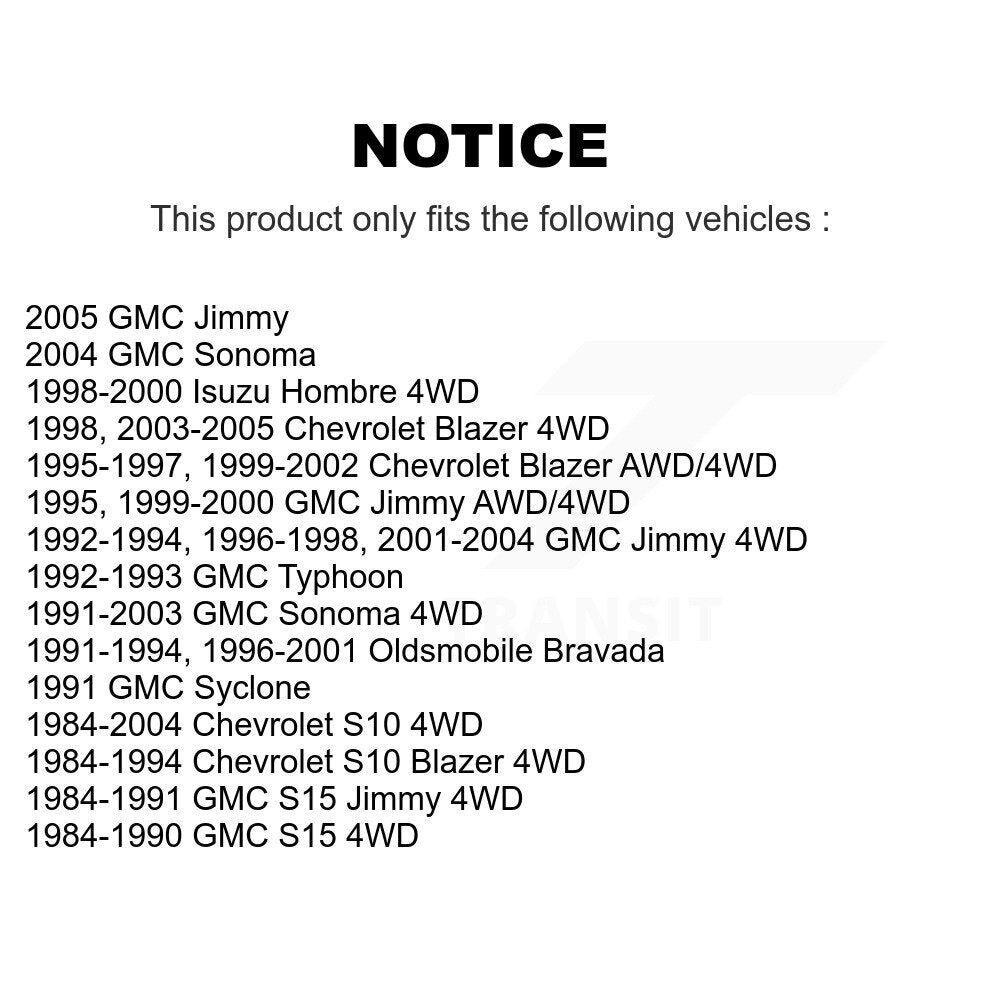 Suspension Control Arm Ball Joint Assembly Kit-KTR-101498 - Kit.bestparts.ca Kit.bestparts.ca