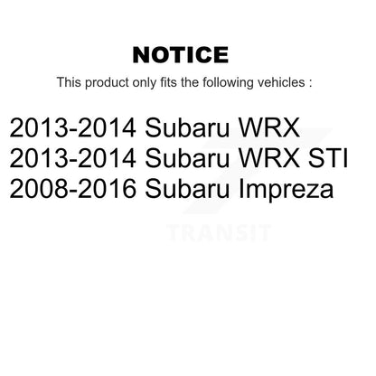 Suspension Stabilizer Bar Link Kit-KTR-102039 - Kit.bestparts.ca