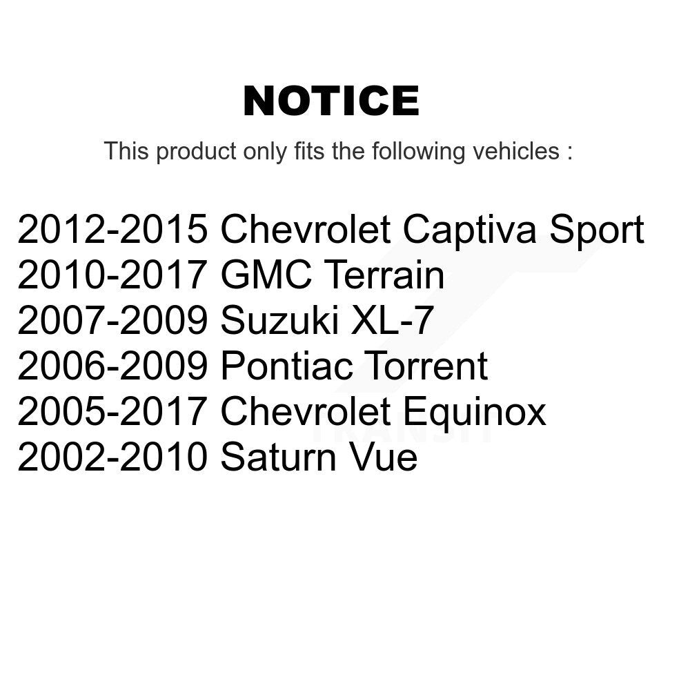 Suspension Control Arm Bushing Kit-KTR-102238 - Kit.bestparts.ca Kit.bestparts.ca