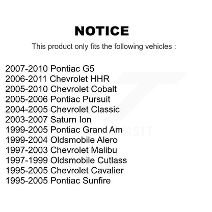 Suspension Control Arm Bushing Kit-KTR-102249 - Kit.bestparts.ca