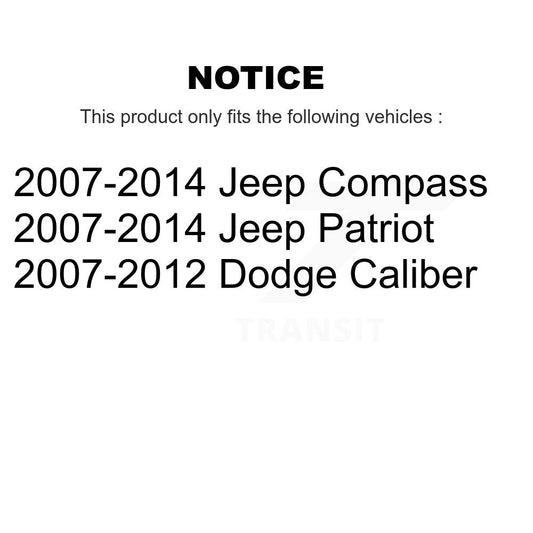 Suspension Control Arm Bushing Kit-KTR-102265 - Kit.bestparts.ca