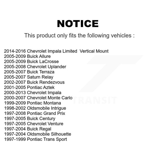 Suspension Control Arm Bushing Kit-KTR-102276 - Kit.bestparts.ca
