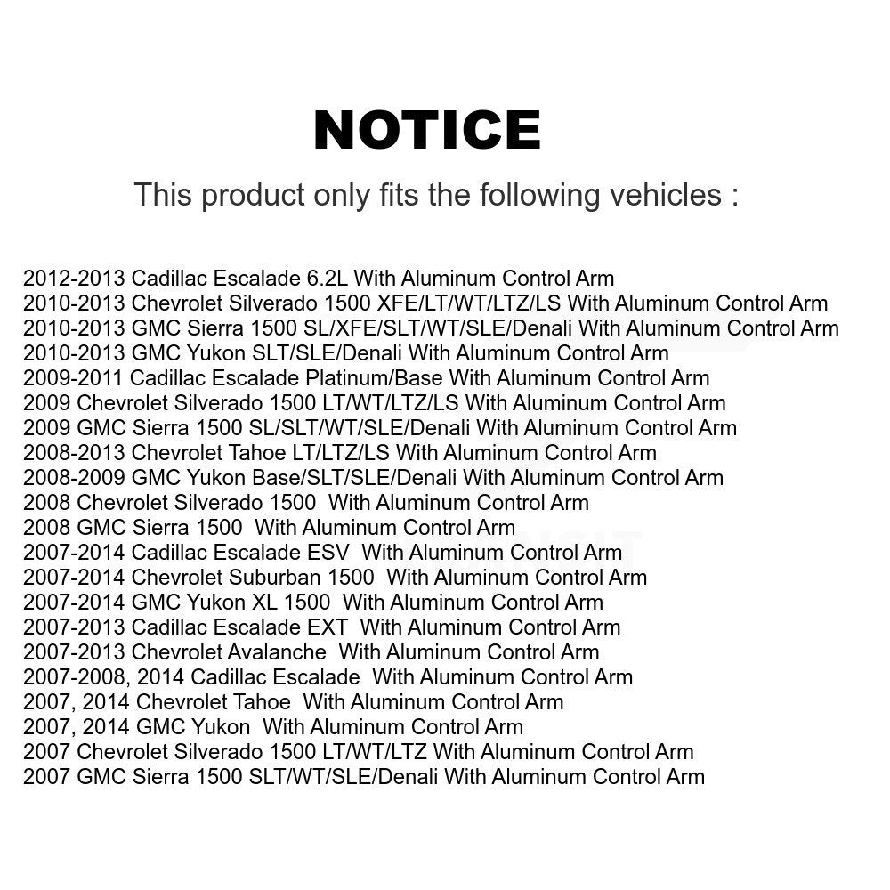 Suspension Ball Joint Kit-KTR-102291 - Kit.bestparts.ca Kit.bestparts.ca