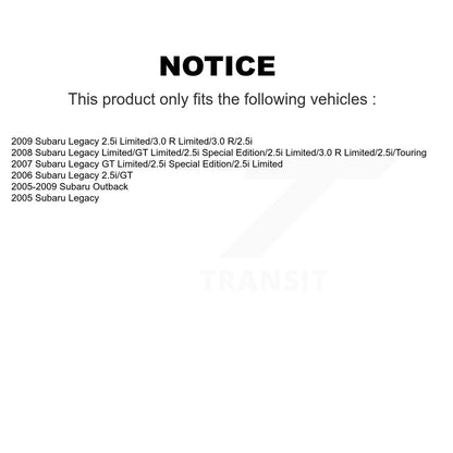 Suspension Control Arm Kit-KTR-102553 - Kit.bestparts.ca