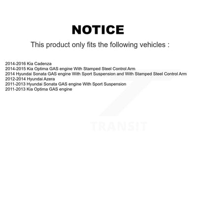 Suspension Control Arm Ball Joint Assembly Kit-KTR-102691 - Kit.bestparts.ca