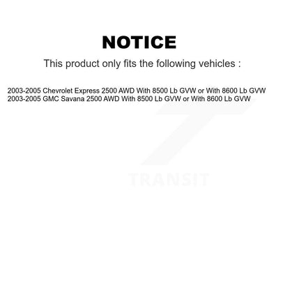 Suspension Control Arm Ball Joint Assembly Kit-KTR-102867 - Kit.bestparts.ca