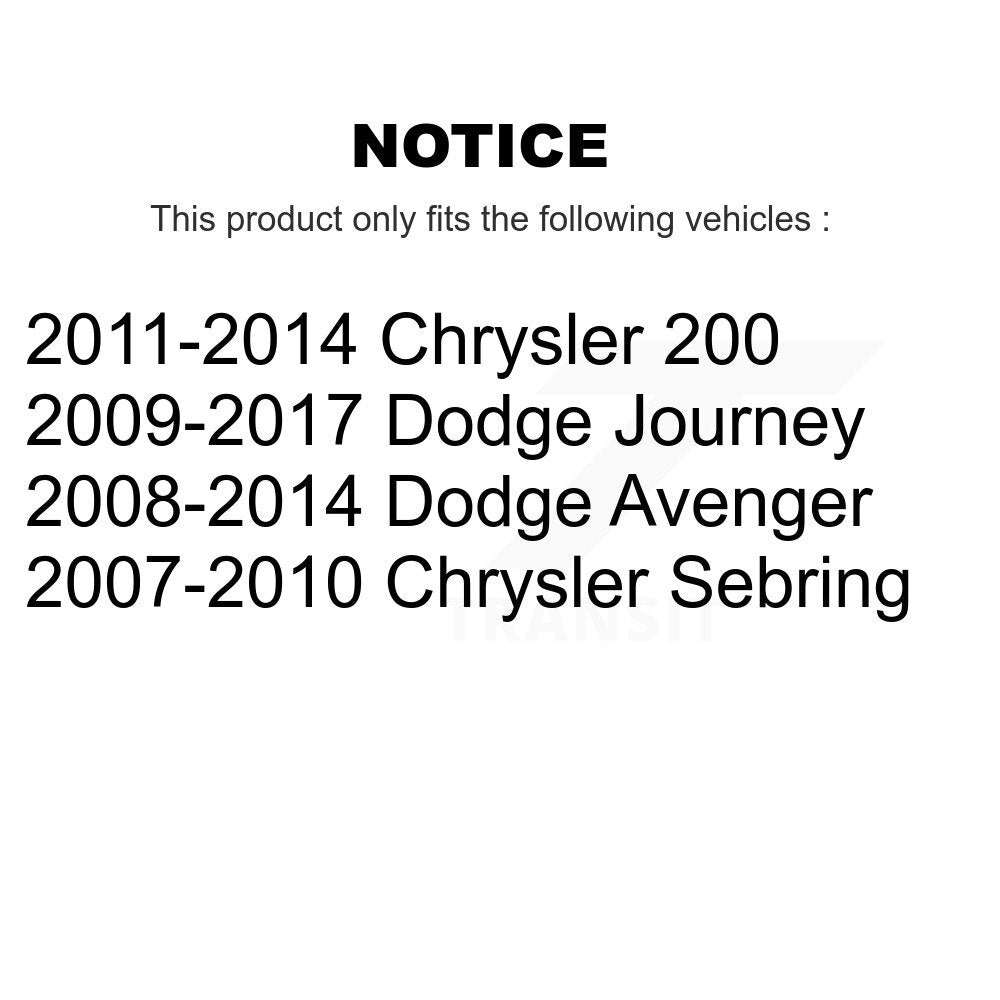 Suspension Trailing Arm Bushing Kit-KTR-103048 - Kit.bestparts.ca