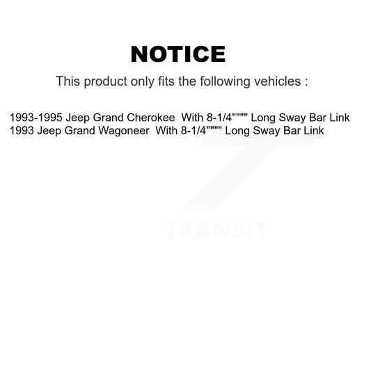 Suspension Stabilizer Bar Link Kit-KTR-103276 - Kit.bestparts.ca
