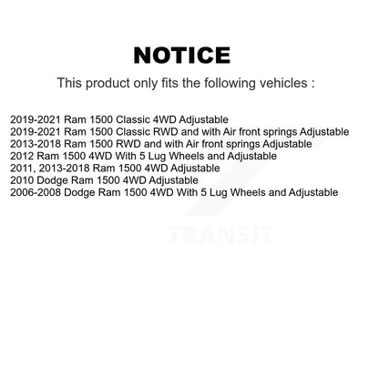 Suspension Control Arm Ball Joint Assembly Kit-KTR-103329 - Kit.bestparts.ca