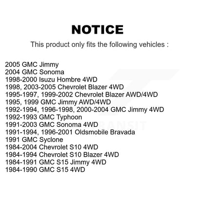 Suspension Control Arm Ball Joint Assembly Kit-KTR-103356 - Kit.bestparts.ca