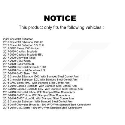 Suspension Control Arm Ball Joint Assembly Kit-KTR-104106 - Kit.bestparts.ca