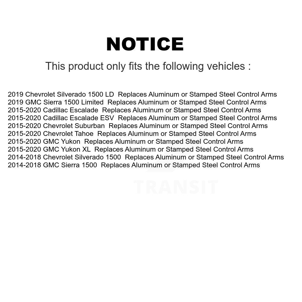 Suspension Control Arm Ball Joint Assembly Kit-KTR-104121 - Kit.bestparts.ca Kit.bestparts.ca
