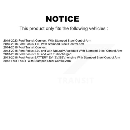 Suspension Control Arm Ball Joint Assembly Kit-KTR-104129 - Kit.bestparts.ca