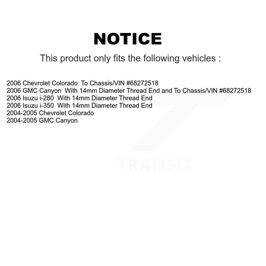 Steering Tie Rod End Kit-KTR-104651 - Kit.bestparts.ca