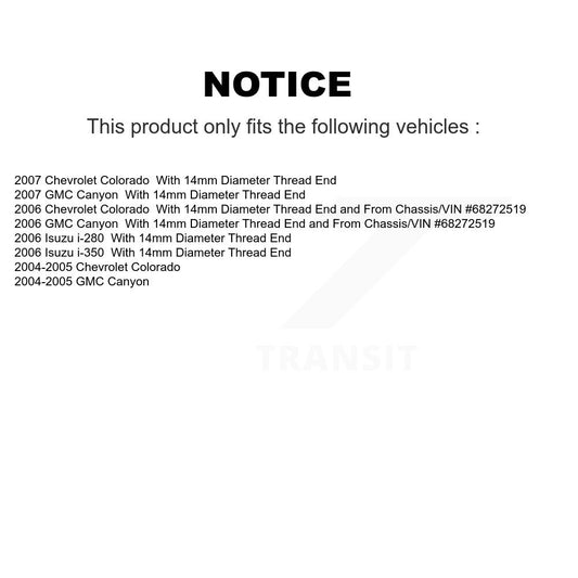 Steering Tie Rod End Kit-KTR-104652 - Kit.bestparts.ca