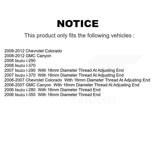 Steering Tie Rod End Kit-KTR-104653 - Kit.bestparts.ca