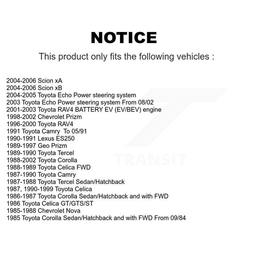 Steering Tie Rod End Kit-KTR-104674 - Kit.bestparts.ca