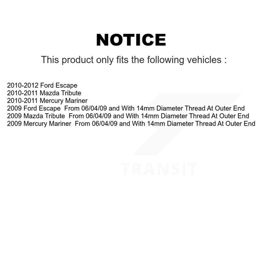Steering Tie Rod End Kit-KTR-104740 - Kit.bestparts.ca