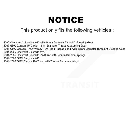 Steering Tie Rod End Kit-KTR-104853 - Kit.bestparts.ca