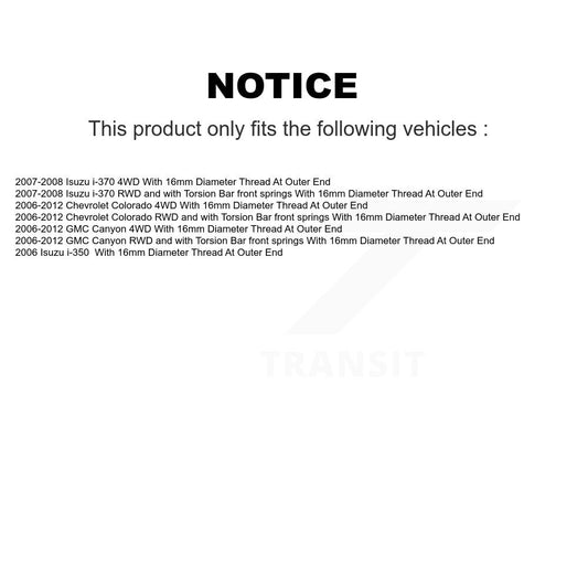 Steering Tie Rod End Kit-KTR-104854 - Kit.bestparts.ca