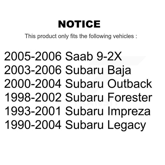 Suspension Control Arm Kit-KTR-105204 - Kit.bestparts.ca