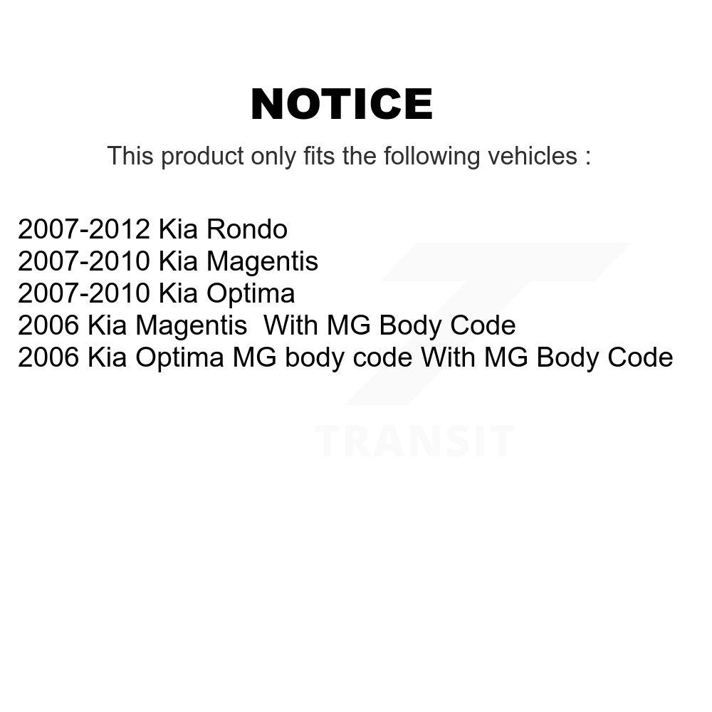 Suspension Control Arm Kit-KTR-105236 - Kit.bestparts.ca Kit.bestparts.ca