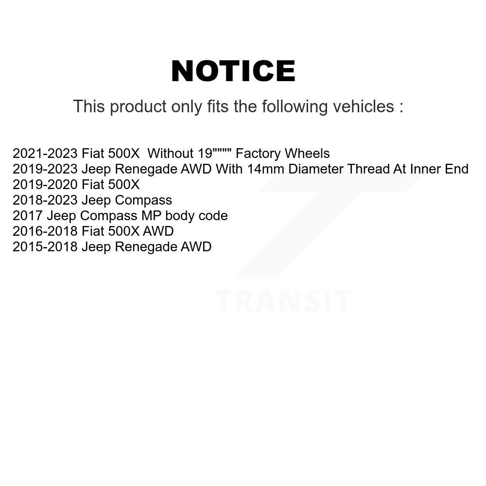 Suspension Control Arm Ball Joint Assembly Kit-KTR-105272 - Kit.bestparts.ca