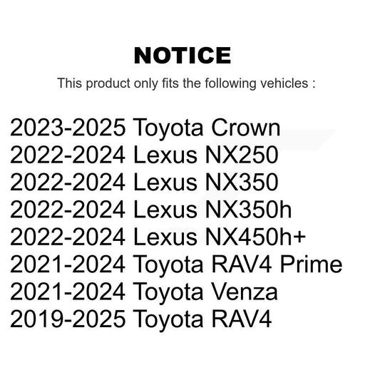 Suspension Control Arm Ball Joint Assembly Kit-KTR-105417