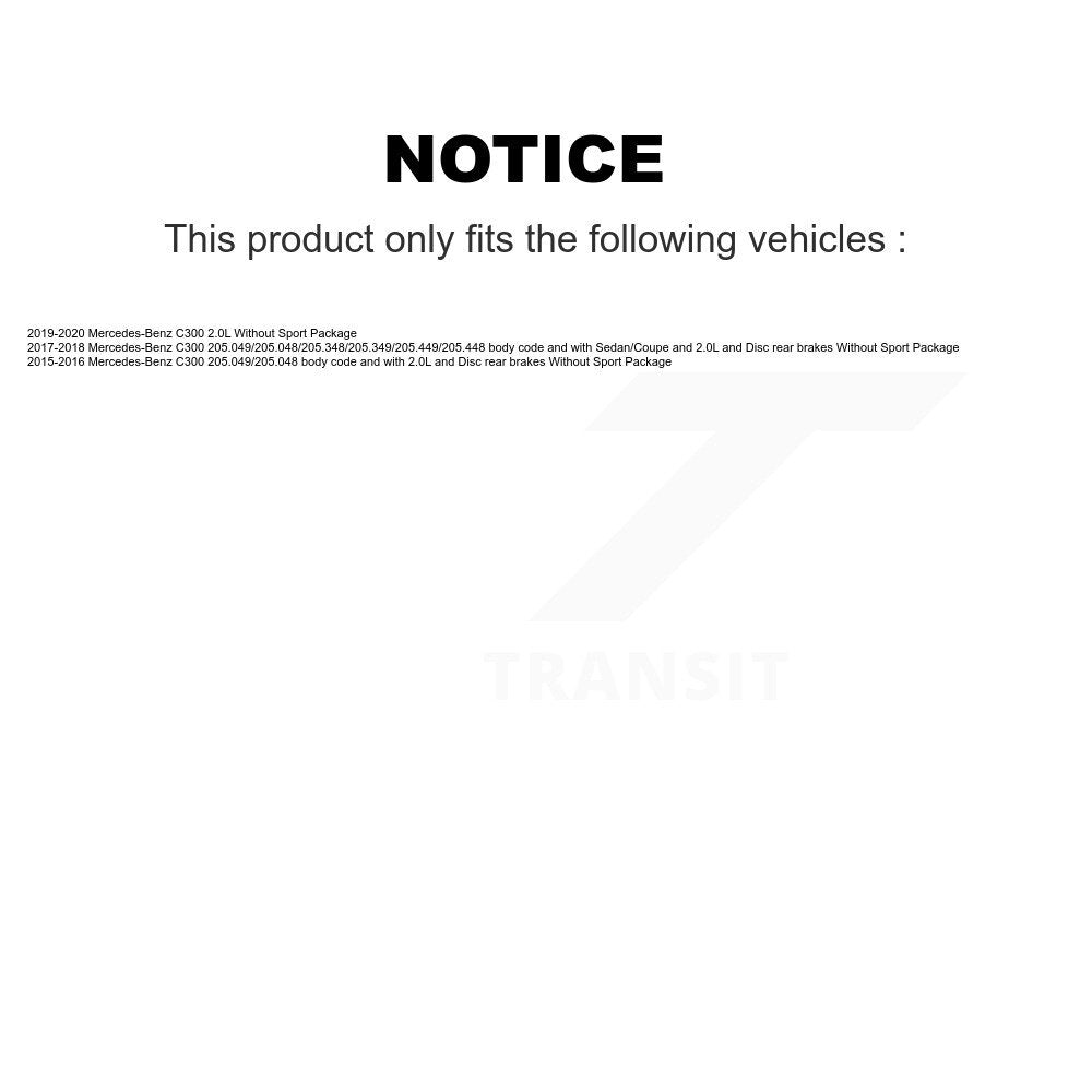 Brake Pads Kit-KTW-100245 - Kit.bestparts.ca