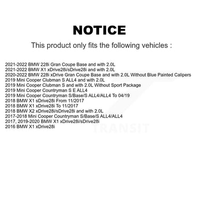Brake Pads Kit-KTW-100279 - Kit.bestparts.ca