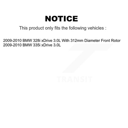 Brake Pads Kit-KTW-100894 - Kit.bestparts.ca