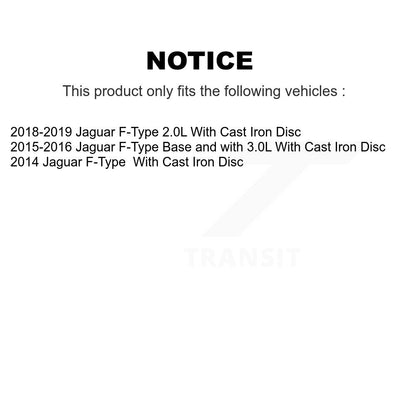 Brake Pads Kit-KTW-101324 - Kit.bestparts.ca